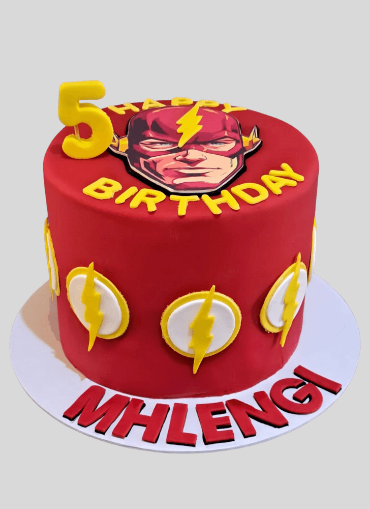 Marvelous The Flash Cake