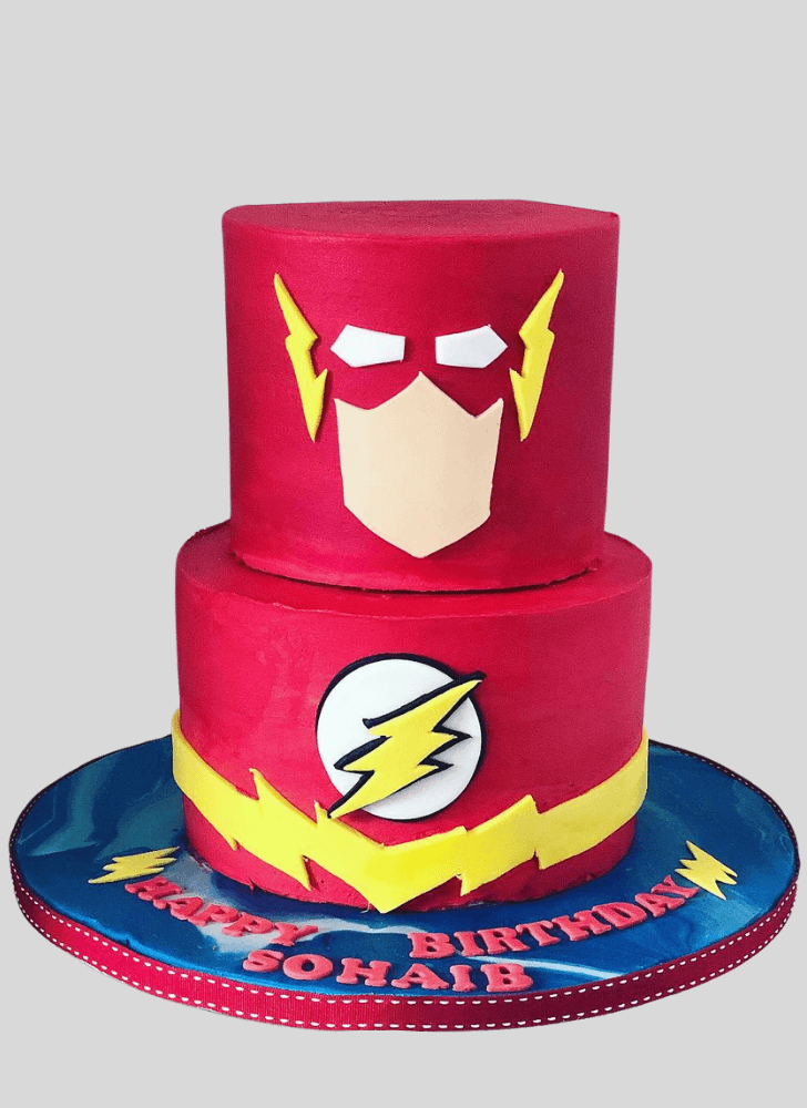 Nice The Flash Cake