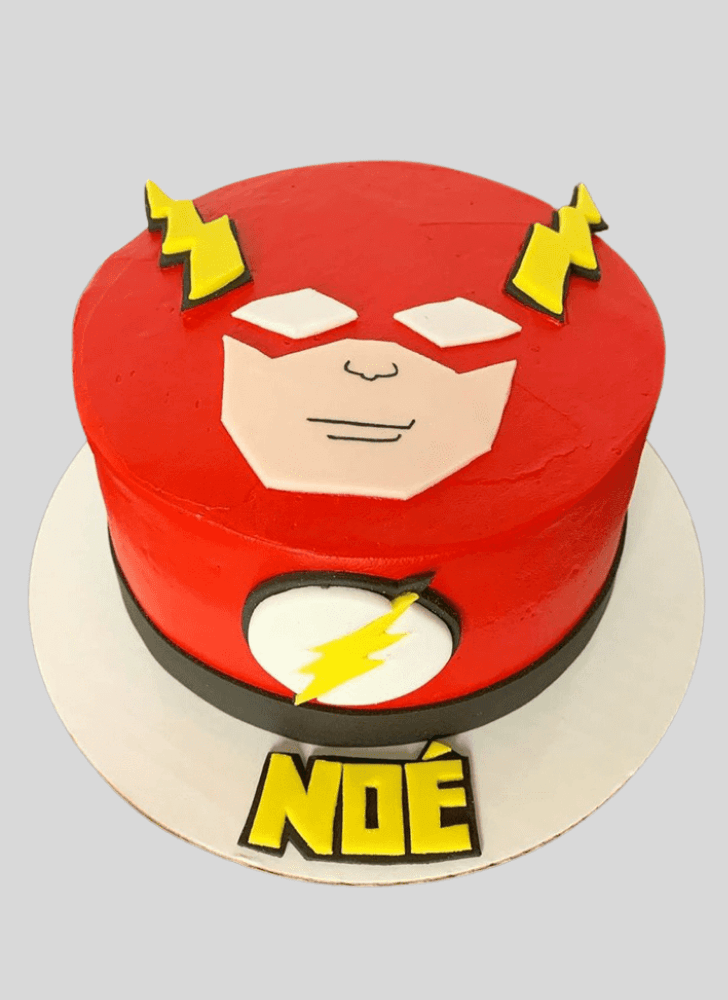 Shapely The Flash Cake