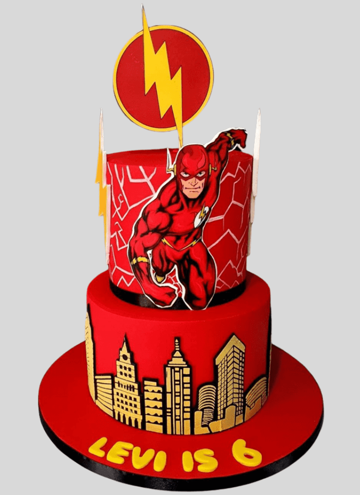 Splendid The Flash Cake
