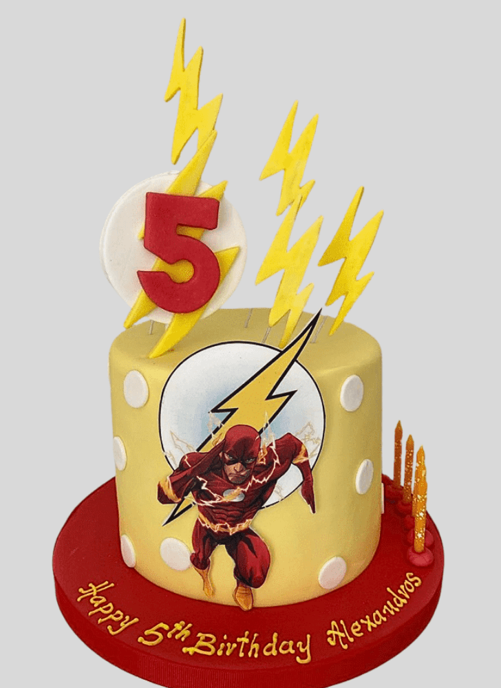 Stunning The Flash Cake