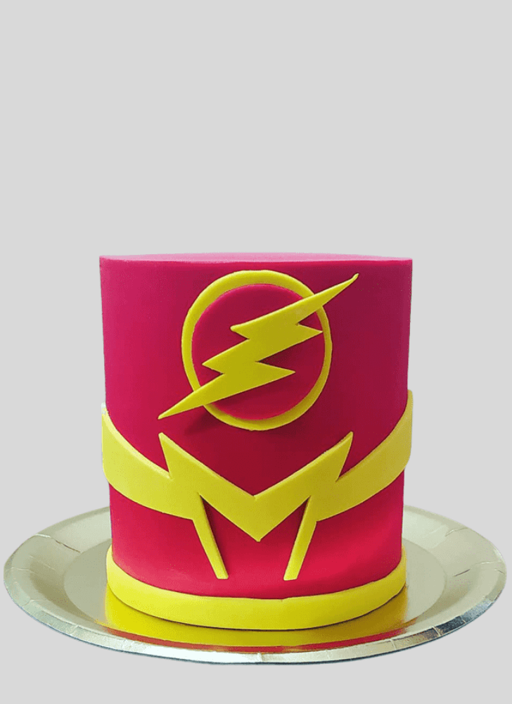 Superb The Flash Cake