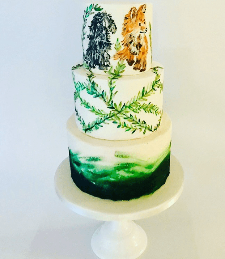Admirable The Fox and the Hound Cake Design