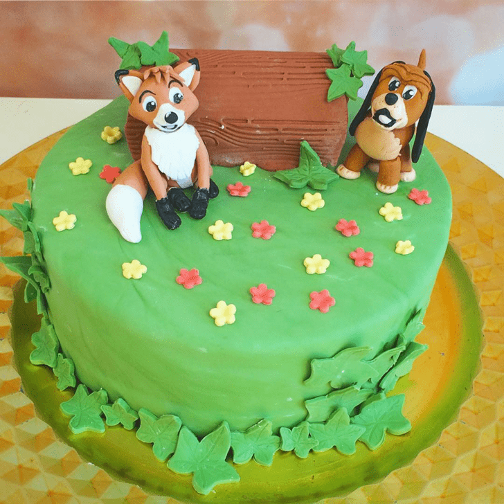 Angelic The Fox and the Hound Cake