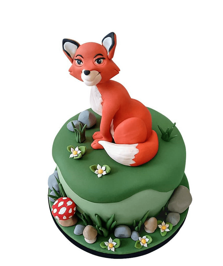 Beauteous The Fox and the Hound Cake