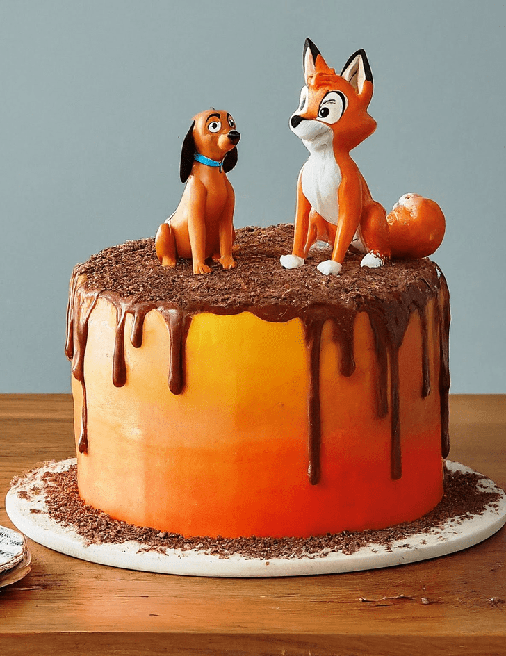Fair The Fox and the Hound Cake