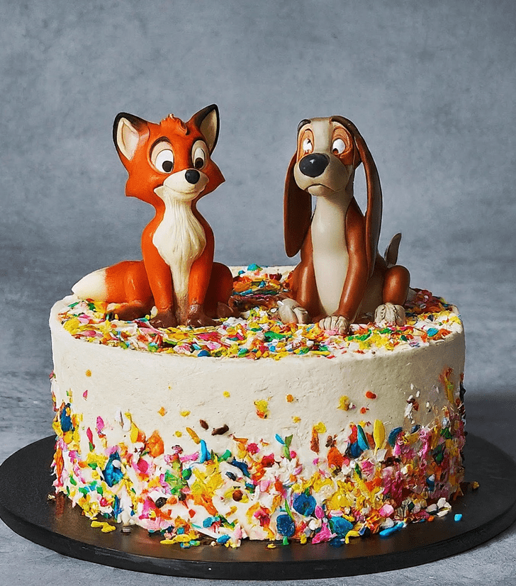 Fetching The Fox and the Hound Cake