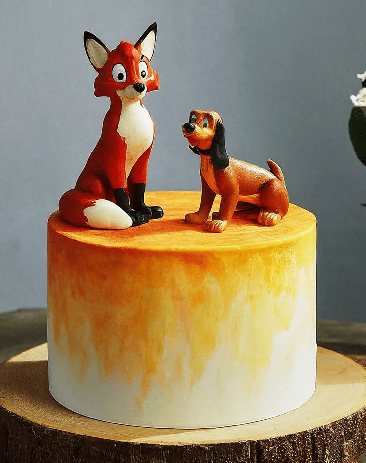 Gorgeous The Fox and the Hound Cake