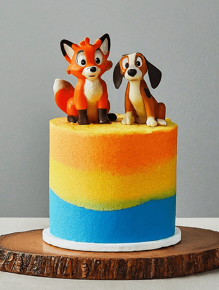 Inviting The Fox and the Hound Cake