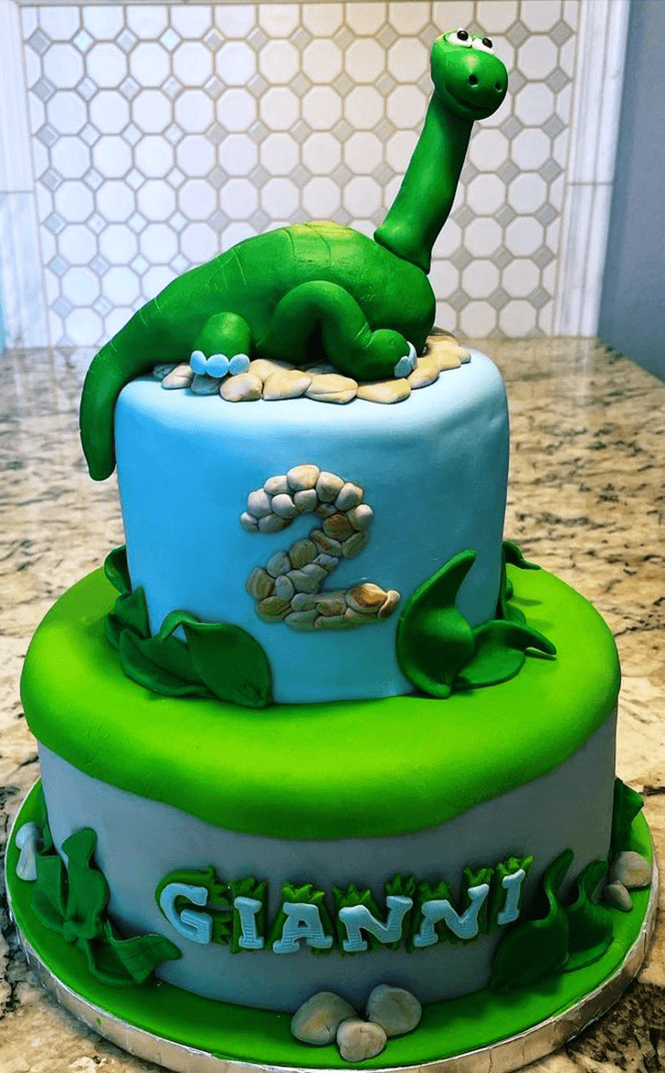 Admirable The Good Dinosaur Cake Design