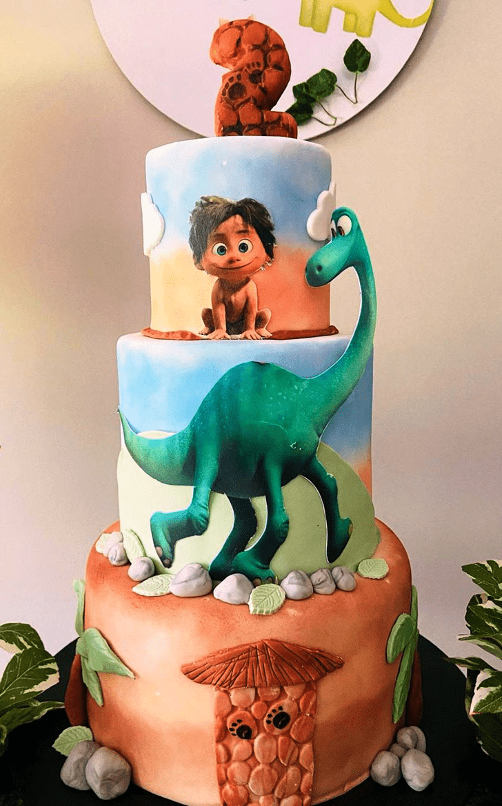 Alluring The Good Dinosaur Cake