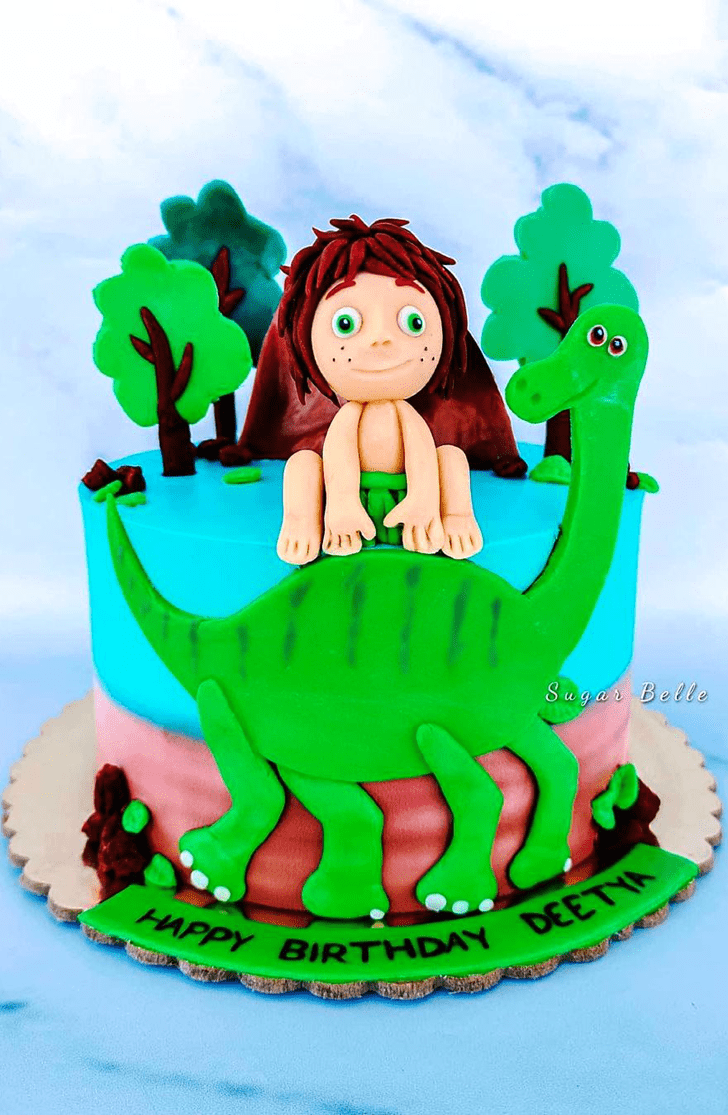 Angelic The Good Dinosaur Cake