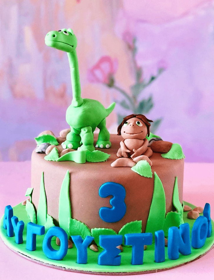 Appealing The Good Dinosaur Cake