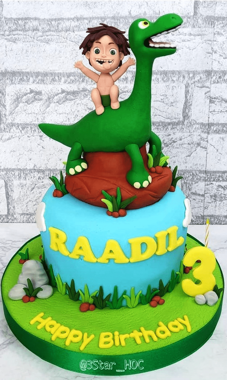 Charming The Good Dinosaur Cake
