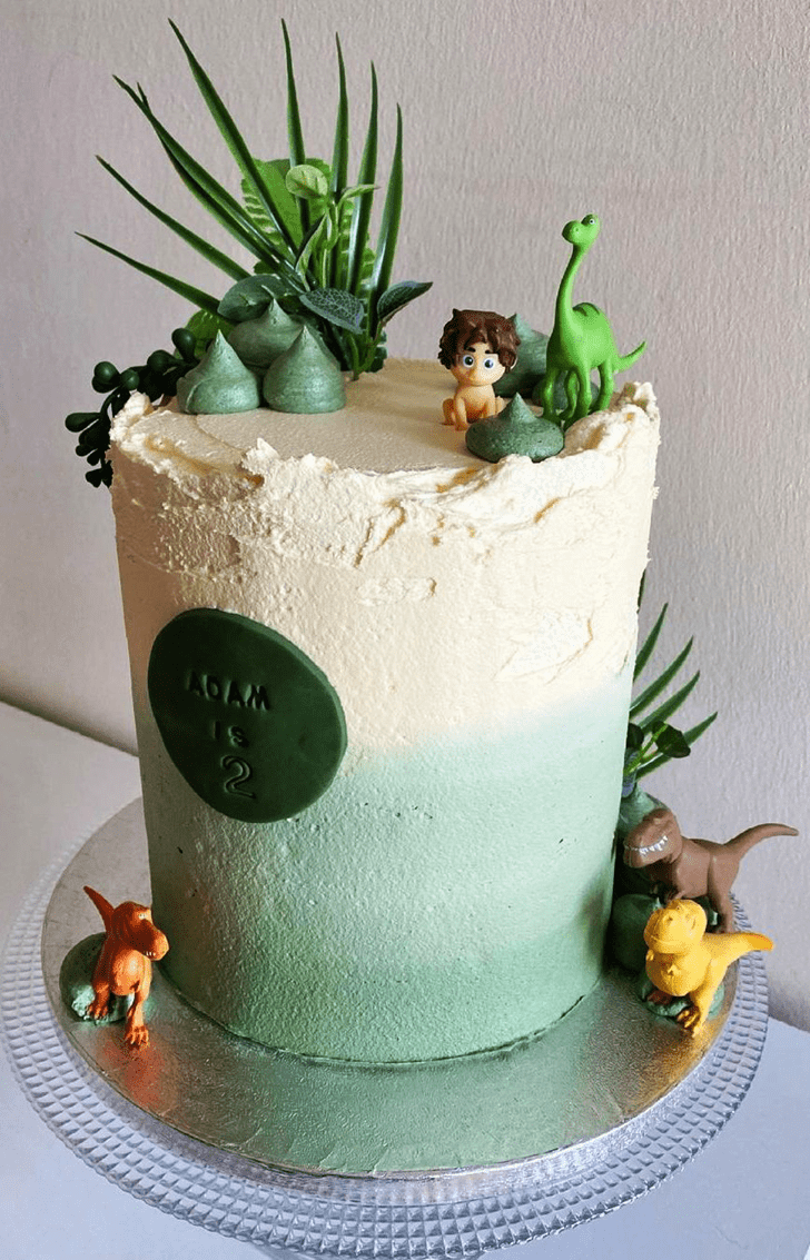 Comely The Good Dinosaur Cake