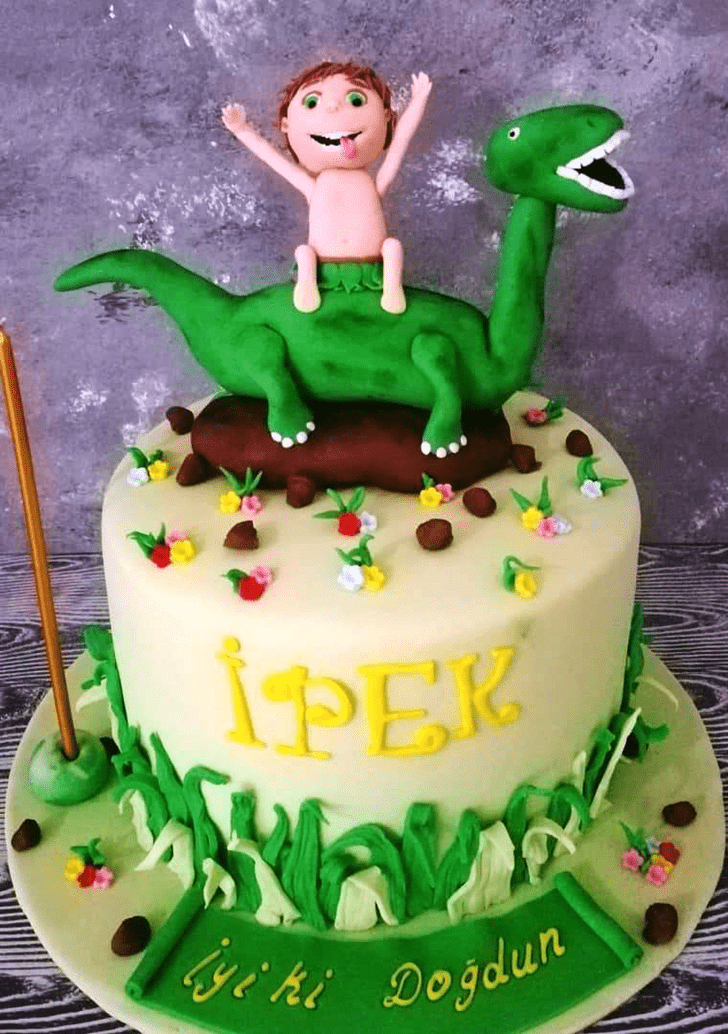 Gorgeous The Good Dinosaur Cake