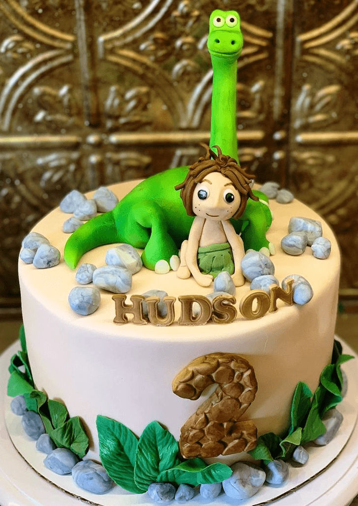 Pretty The Good Dinosaur Cake
