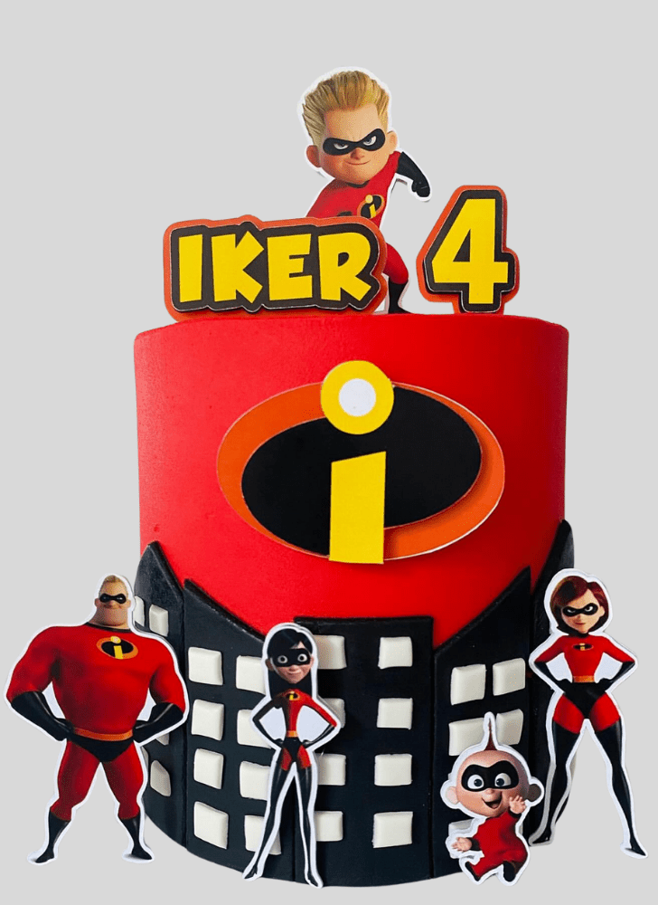 Angelic The Incredibles Cake