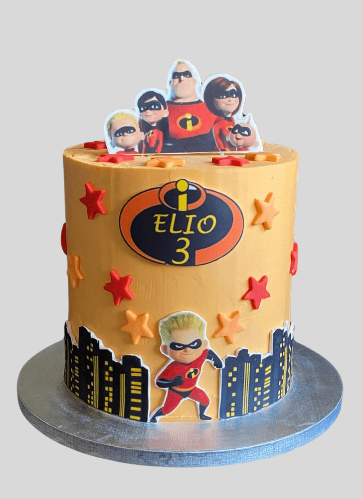 Captivating The Incredibles Cake