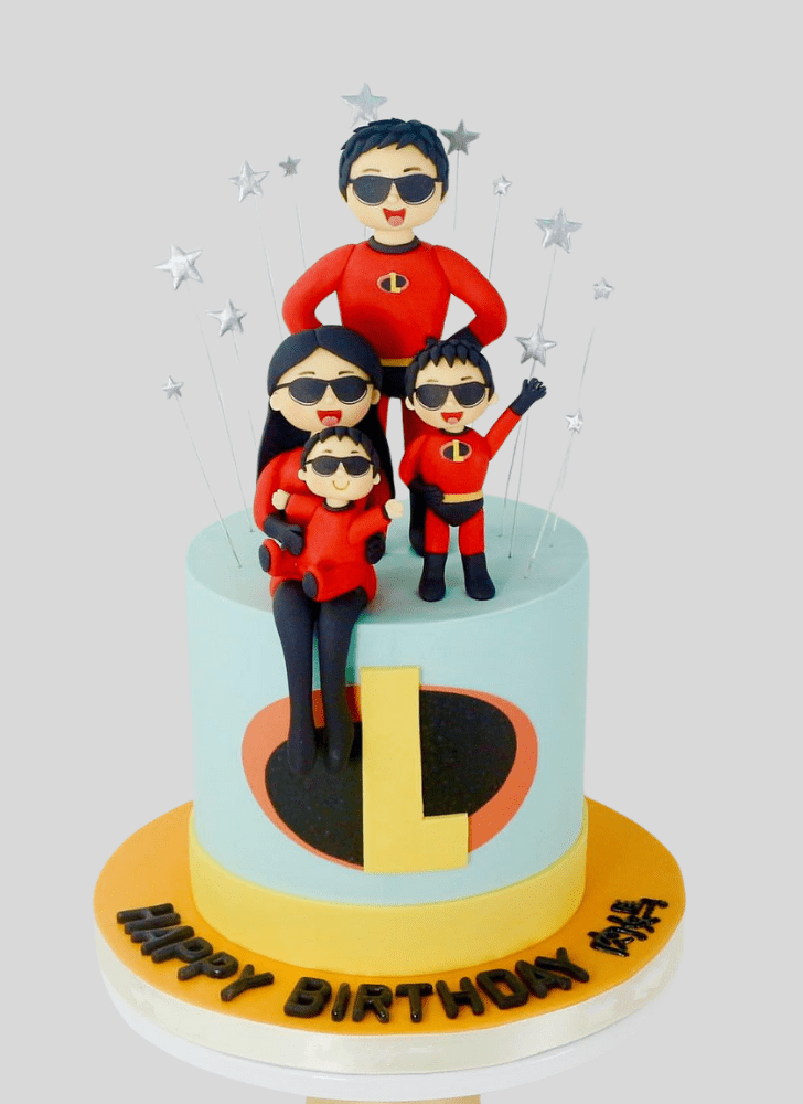 Enticing The Incredibles Cake