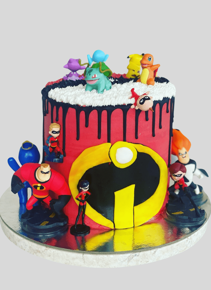 Excellent The Incredibles Cake