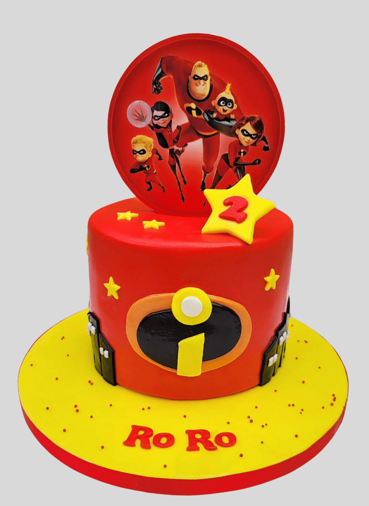 Fair The Incredibles Cake