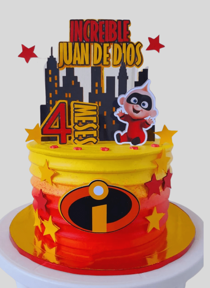 Handsome The Incredibles Cake