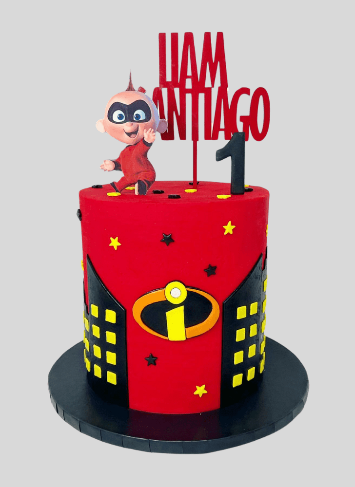 Lovely The Incredibles Cake Design