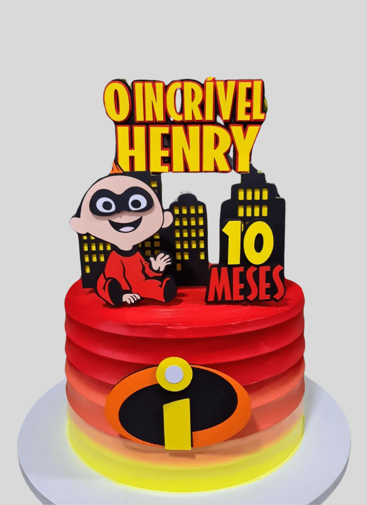 Mesmeric The Incredibles Cake