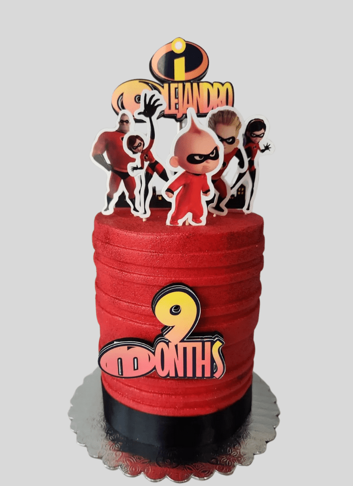 Pretty The Incredibles Cake