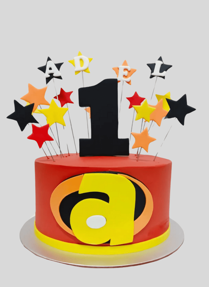 Splendid The Incredibles Cake