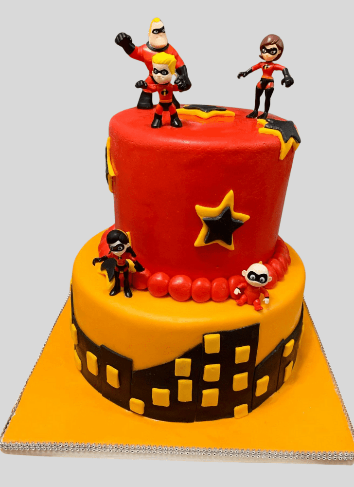 Stunning The Incredibles Cake