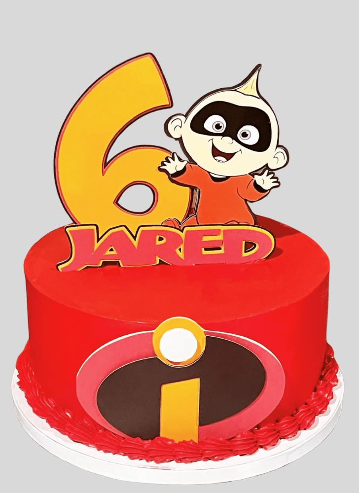 Wonderful The Incredibles Cake Design