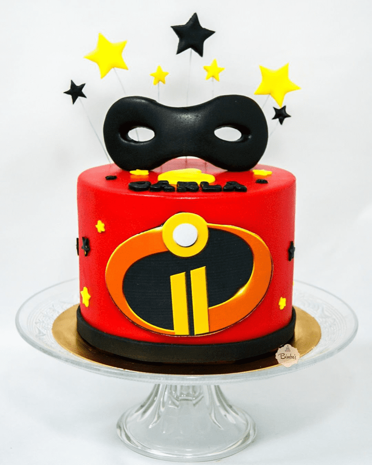 Beauteous The Incredibles Cake
