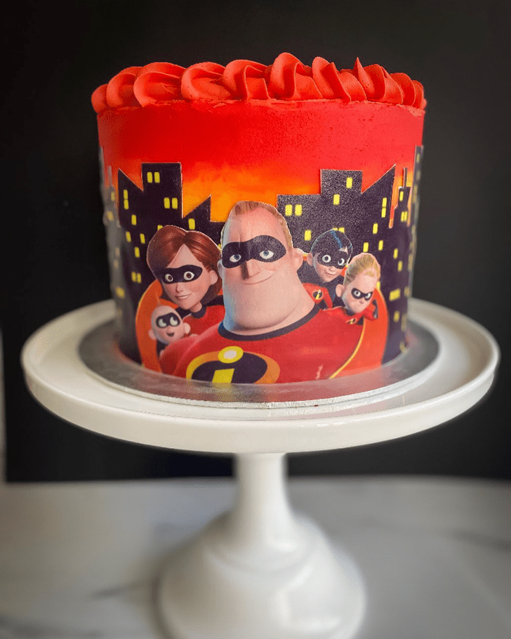 Charming The Incredibles Cake