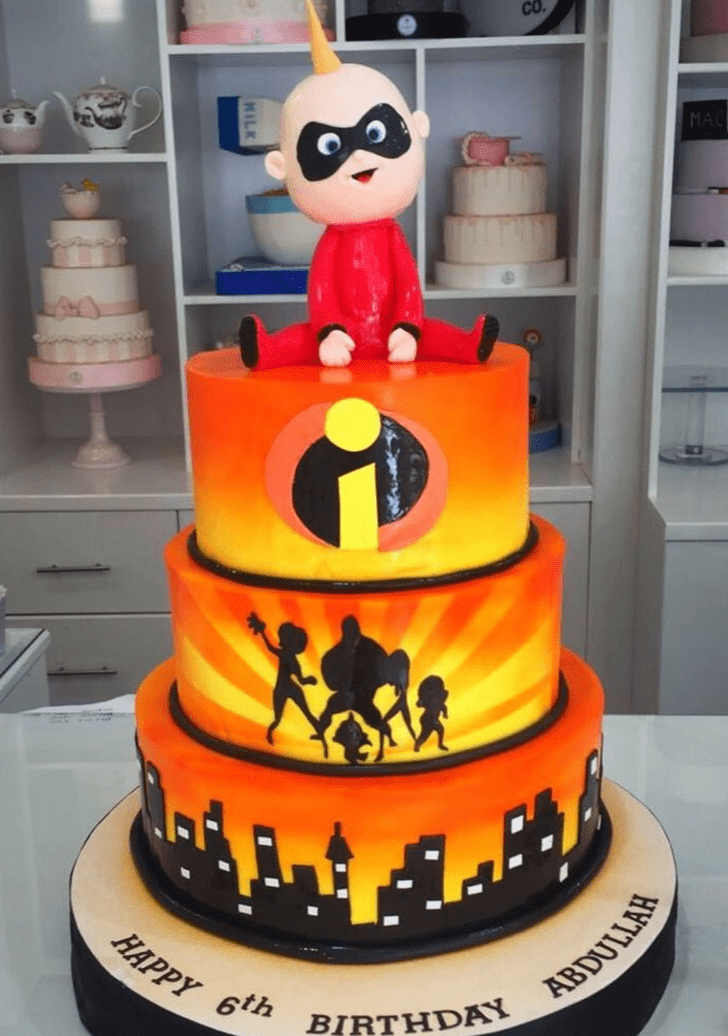 Classy The Incredibles Cake