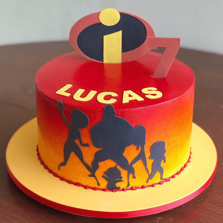 Enticing The Incredibles Cake