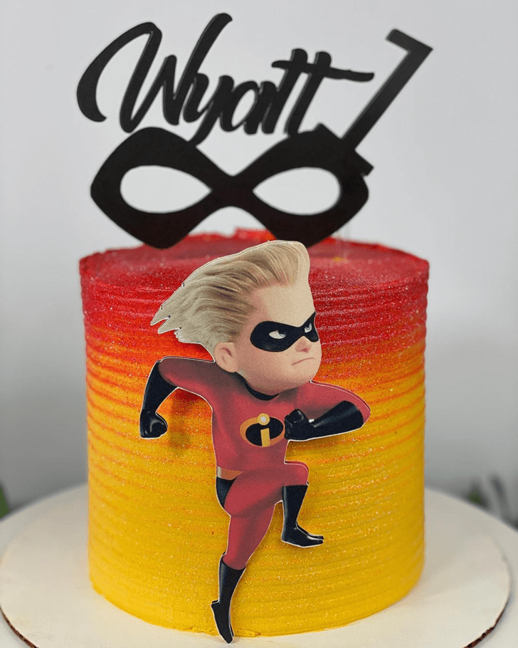 Mesmeric The Incredibles Cake