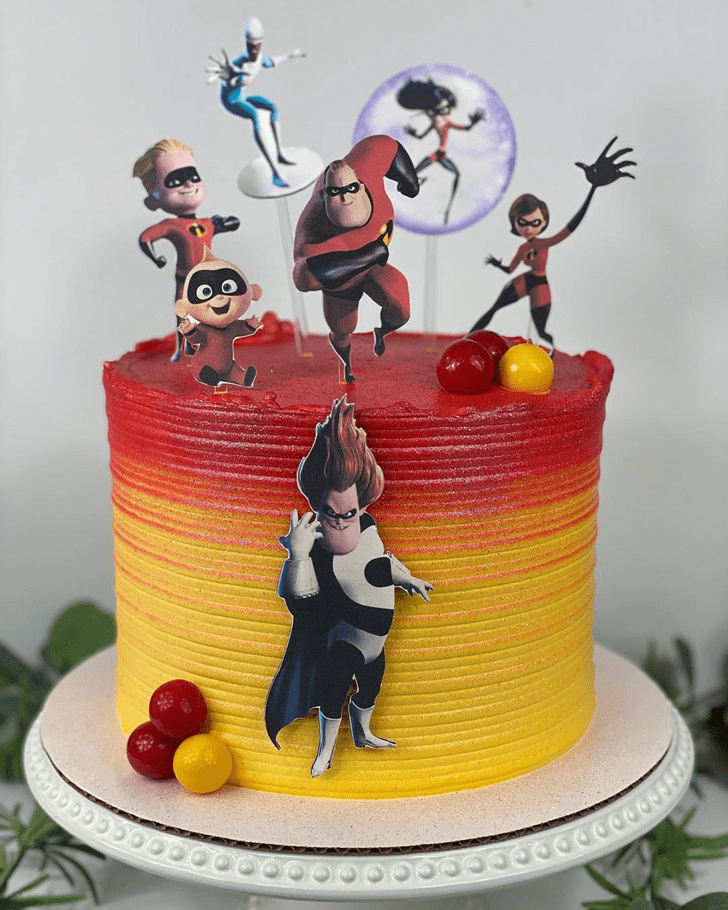 Nice The Incredibles Cake