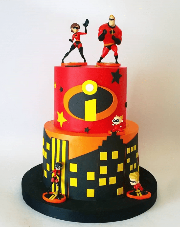 Refined The Incredibles Cake