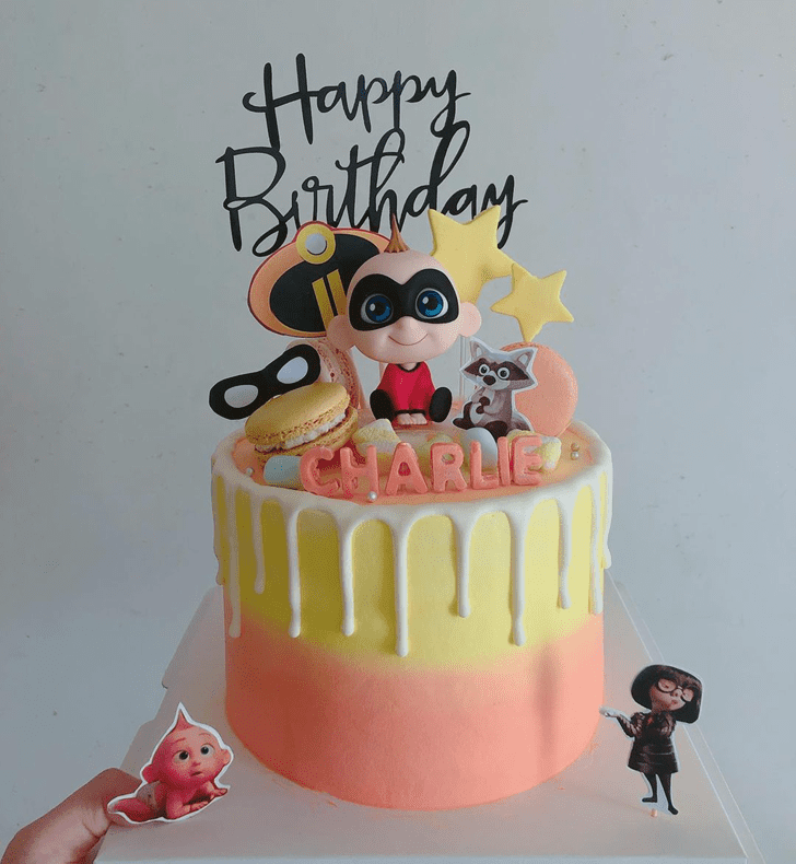 Slightly The Incredibles Cake