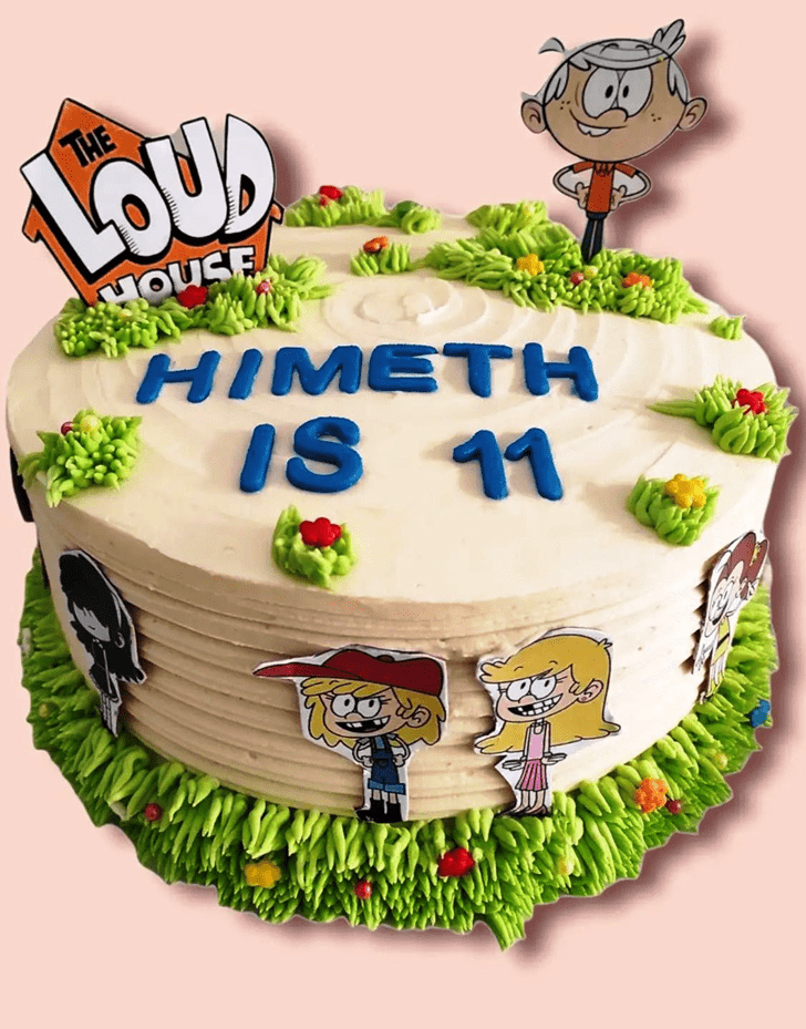 Fetching The Loud House Cake