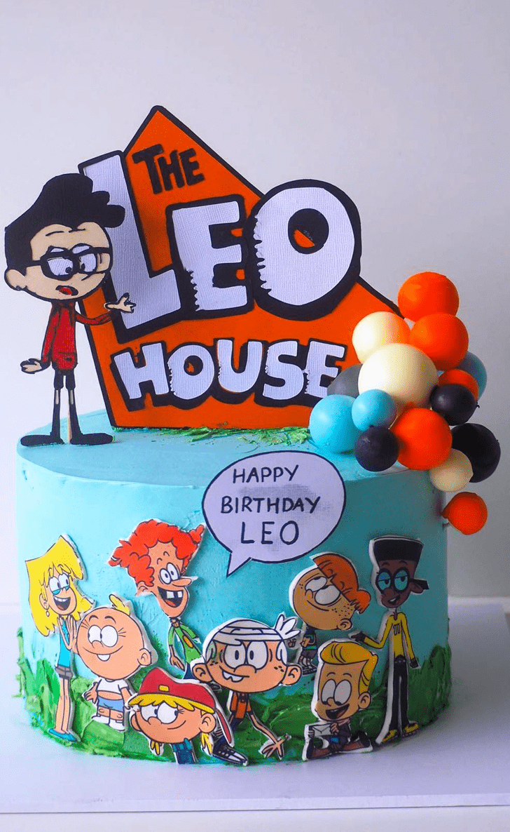 Inviting The Loud House Cake