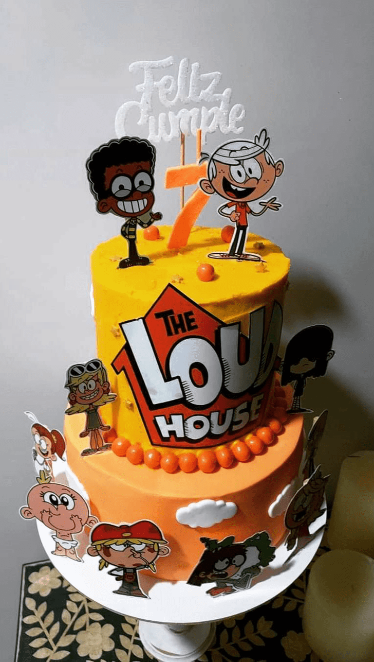 Magnetic The Loud House Cake
