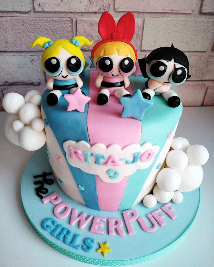Fair The Powerpuff Girls Cake