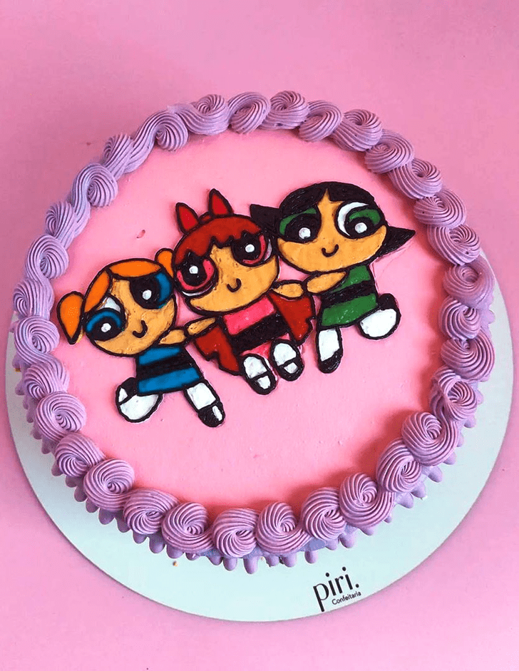 Magnificent The Powerpuff Girls Cake
