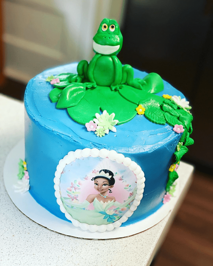 Adorable The Princess and the Frog Cake