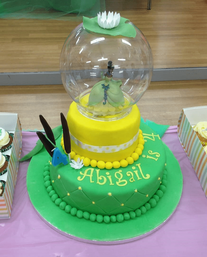 Angelic The Princess and the Frog Cake