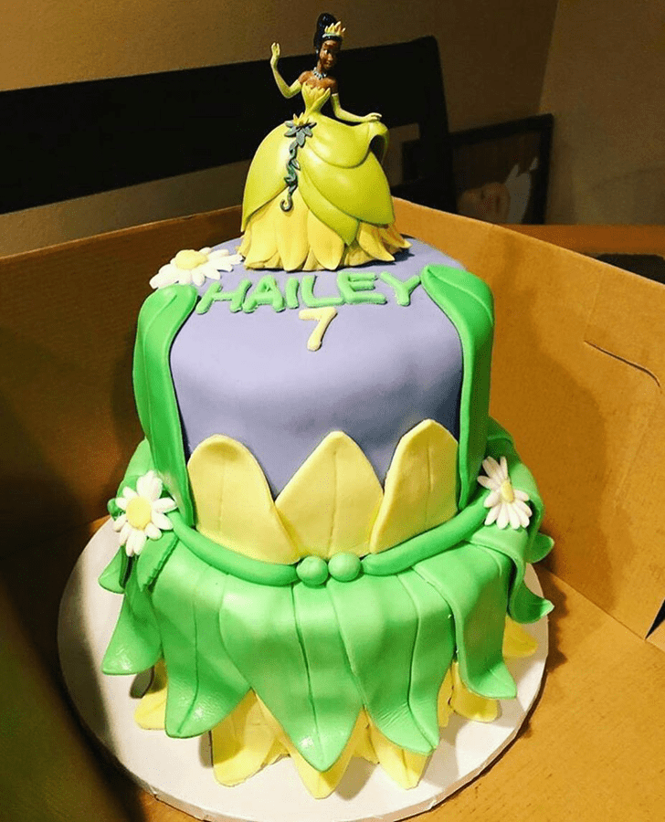 Appealing The Princess and the Frog Cake