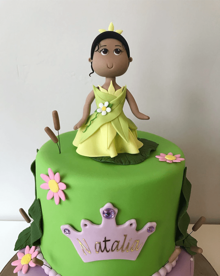Dazzling The Princess and the Frog Cake